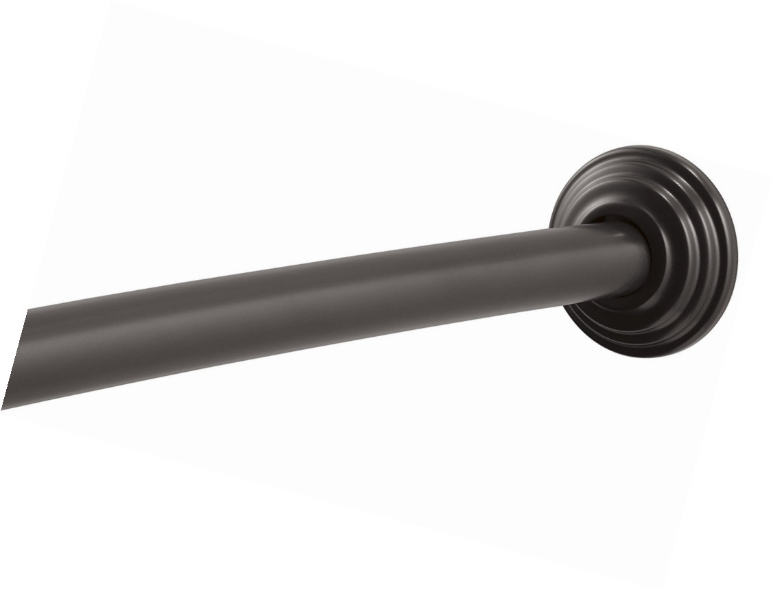Kohler K 9349 2bz Expanse Traditional Design Curved Shower Rod Oil Picture 1 Of 2
