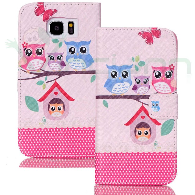 custodia samsung s7 edge con i gufi custodia samsung s7 edge con i gufi