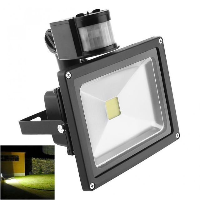 Ljy Pir Sensor Motion Led Floodlight Ip65 Security Light Garden 1pc 1800lm Led Outdoor Garden Pir Motion Sensor Security Flood Light Lamp Ip65