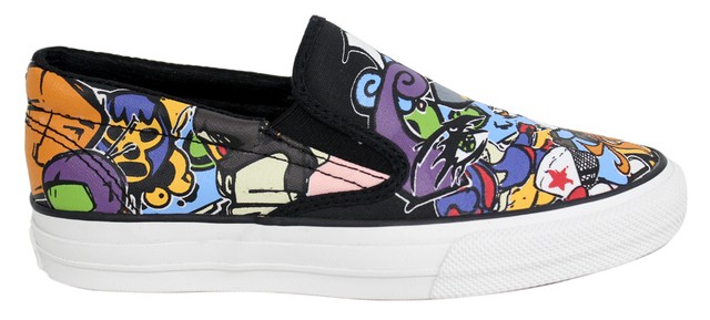 CONVERSE SCIVOLAMENTO ANTISCIVOLO ADESIVO Slip On Scarpe Sportive Uomo di tela CONVERSE SCIVOLAMENTO ANTISCIVOLO ADESIVO Slip On Scarpe Sportive Uomo di tela