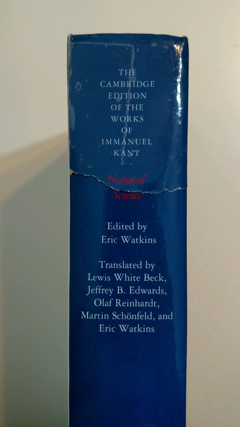 the cambridge edition of the works of immanuel kant natural science the cambridge edition of the works of immanuel kant
