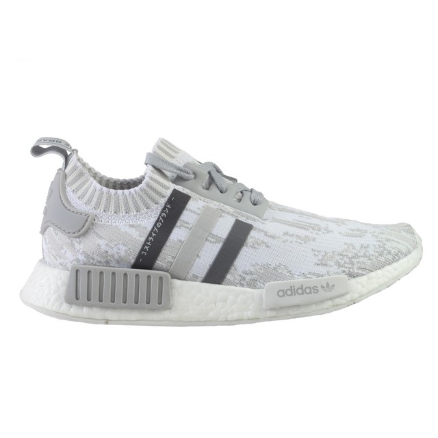 adidas NMD R1 Primeknit Japan Womens By9865 Grey Glitch Running ... Adidas NMD R1 Primeknit Japan Womens BY9865 Grey Glitch Running Shoes Size 10