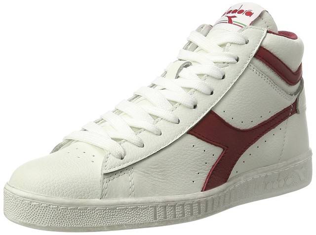 TG.36U Diadora Game L High Waxed Sneaker a Collo Alto Uomo TG.36U Diadora Game L High Waxed Sneaker a Collo Alto Uomo
