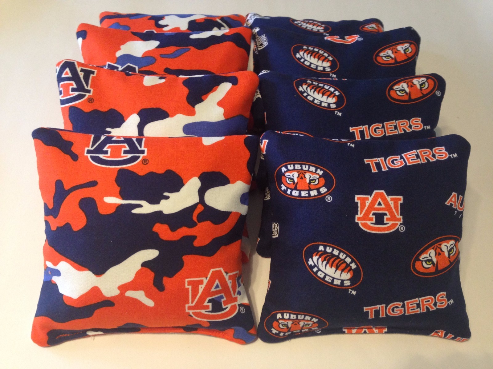 Auburn Tigers Camo Bean Bags 8 Aca Regulation Top Picture 1 Of