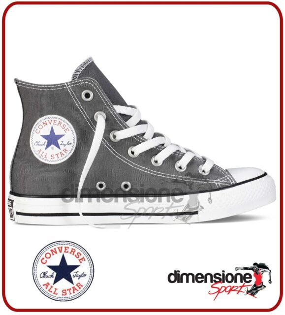 SCARPE CONVERSE ALL STAR ALTE TG 44 US 10 grigio 1J793C SEASONAL CHARCOAL SHOES SCARPE CONVERSE ALL STAR ALTE TG 44 US 10 grigio 1J793C SEASONAL CHARCOAL SHOES
