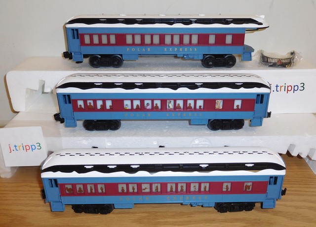 lionel polar express train set ebay