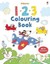 123 Colouring Book with Stickers (Usborne First Colouring Books) by Stacey Lamb