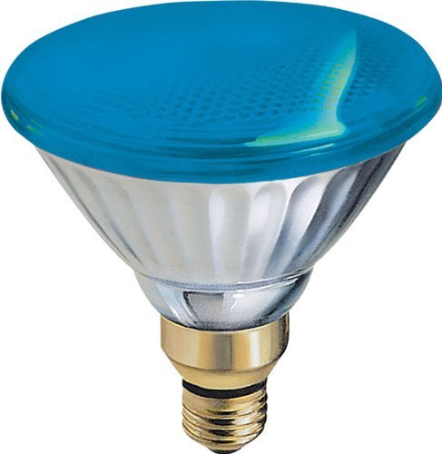 Ge Outdoor Floodlight 13465 85 Watt Par38 Blue Light Bulb With Ge Outdoor Floodlight 13465 85 Watt Par38 Blue Light Bulb With Medium Base 1 Pack