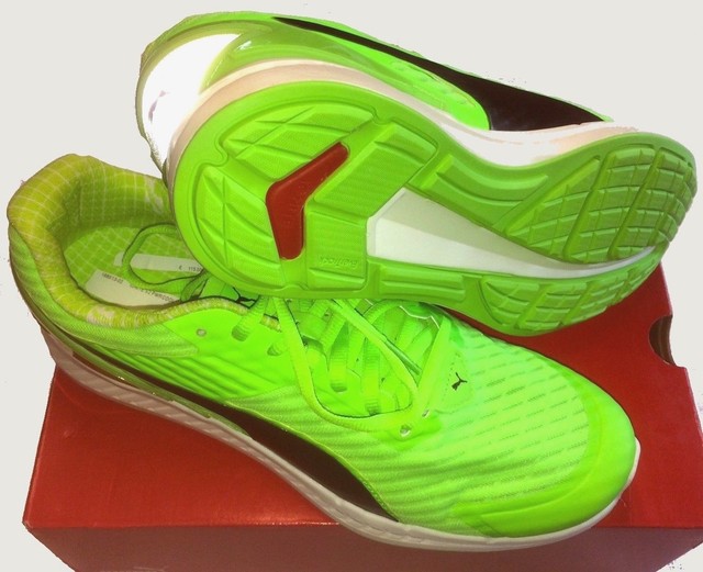 PUMA SCARPE SNEAKER Ignite v2 PWRCOOL VERDE MAGLIA Corsa Corsa PUMA SCARPE SNEAKER Ignite v2 PWRCOOL VERDE MAGLIA Corsa Corsa
