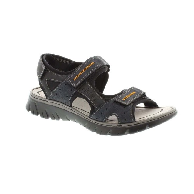 Rieker Uomo Comfort Sandalo 2675714 Blu Nuovo Rieker Uomo Comfort Sandalo 2675714 Blu Nuovo