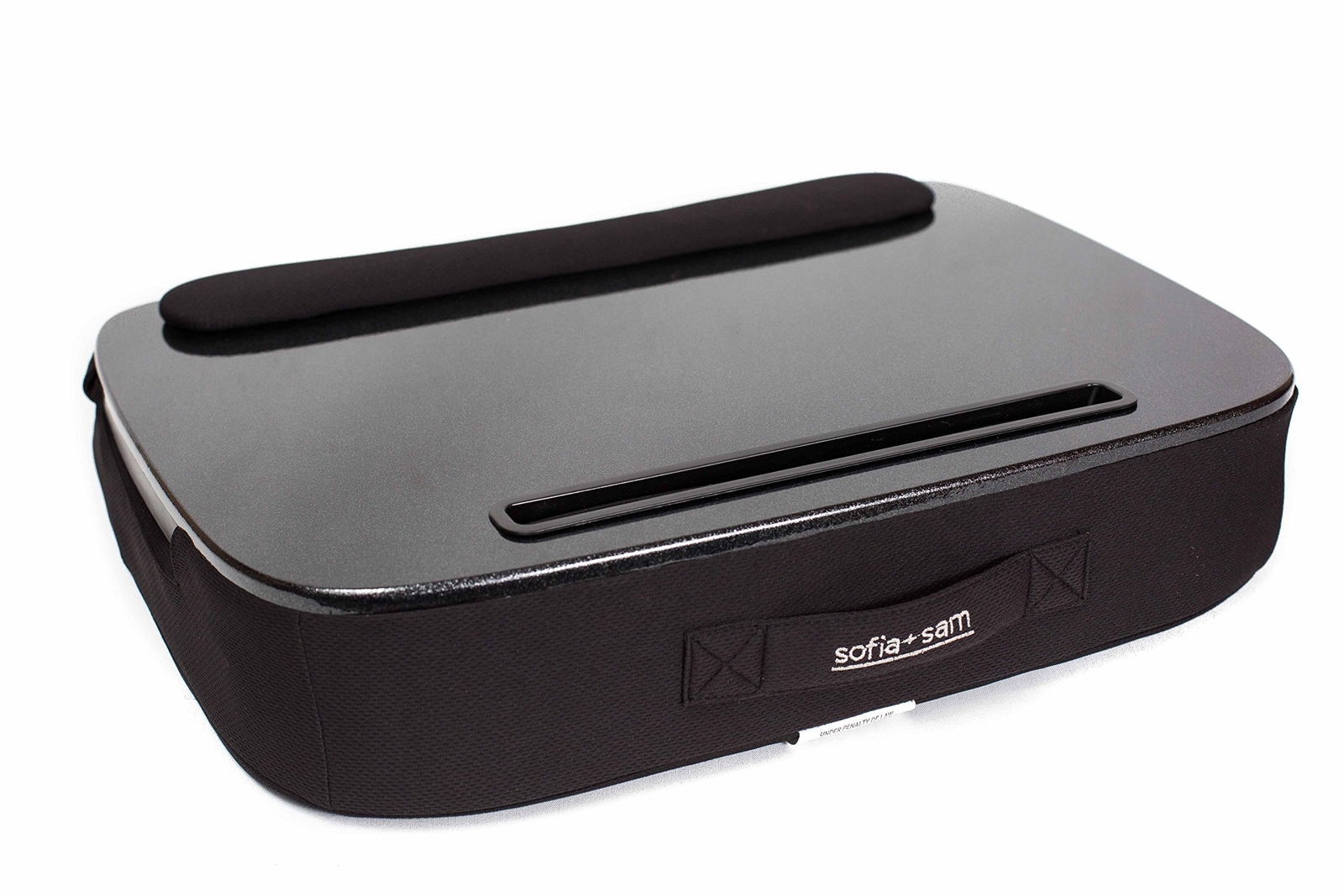 Sofia Sam Multi Tasking Memory Foam Lap Desk Black Top Supports Sofia Sam Multi Tasking Memory Foam Lap Desk Black Top Supports Laptops Up