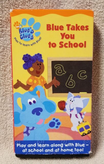 Blues Clues - Blue Takes You To School (VHS, 2003) | eBay