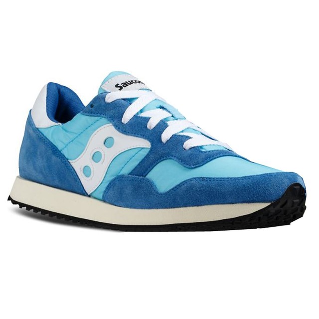 Saucony Dxn Vintage Uomo Blue White Scarpe da Ginnastica 8 UK Saucony Dxn Vintage Uomo Blue White Scarpe da Ginnastica 8 UK