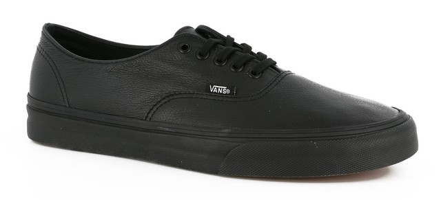 Vans UA Authentic Decon Nero In Pelle Formatori Scarpe Vans UA Authentic Decon Nero In Pelle Formatori Scarpe