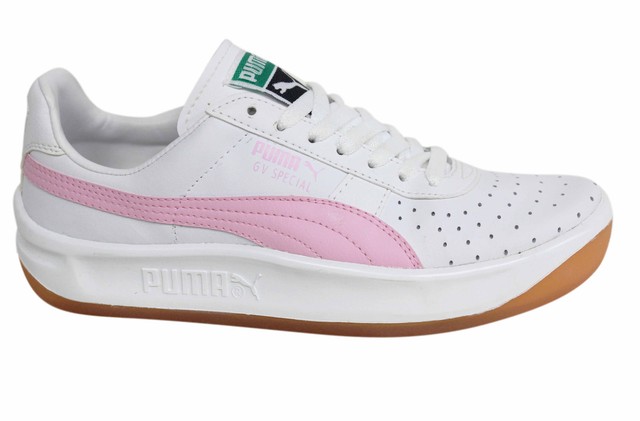 Puma GV SPECIAL COOL Piumino basse con lacci bianco rosa Puma GV SPECIAL COOL Piumino basse con lacci bianco rosa