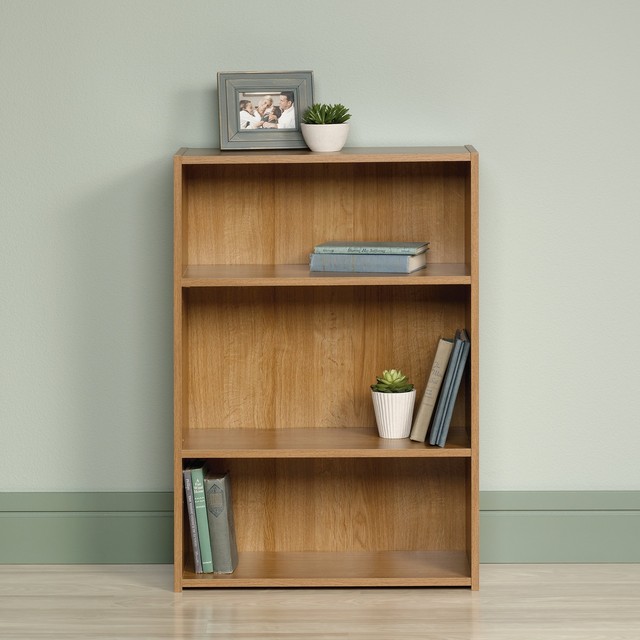 Sauder Beginnings 3 Shelf Bookcase Highland Oak Ebay Sauder Beginnings 3 Shelf Bookcase Highland Oak