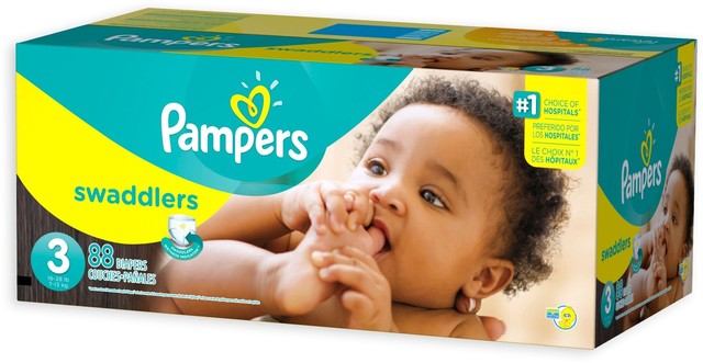 pampers swaddlers disposable diapers size 3 88 count super ebay pampers swaddlers size 3