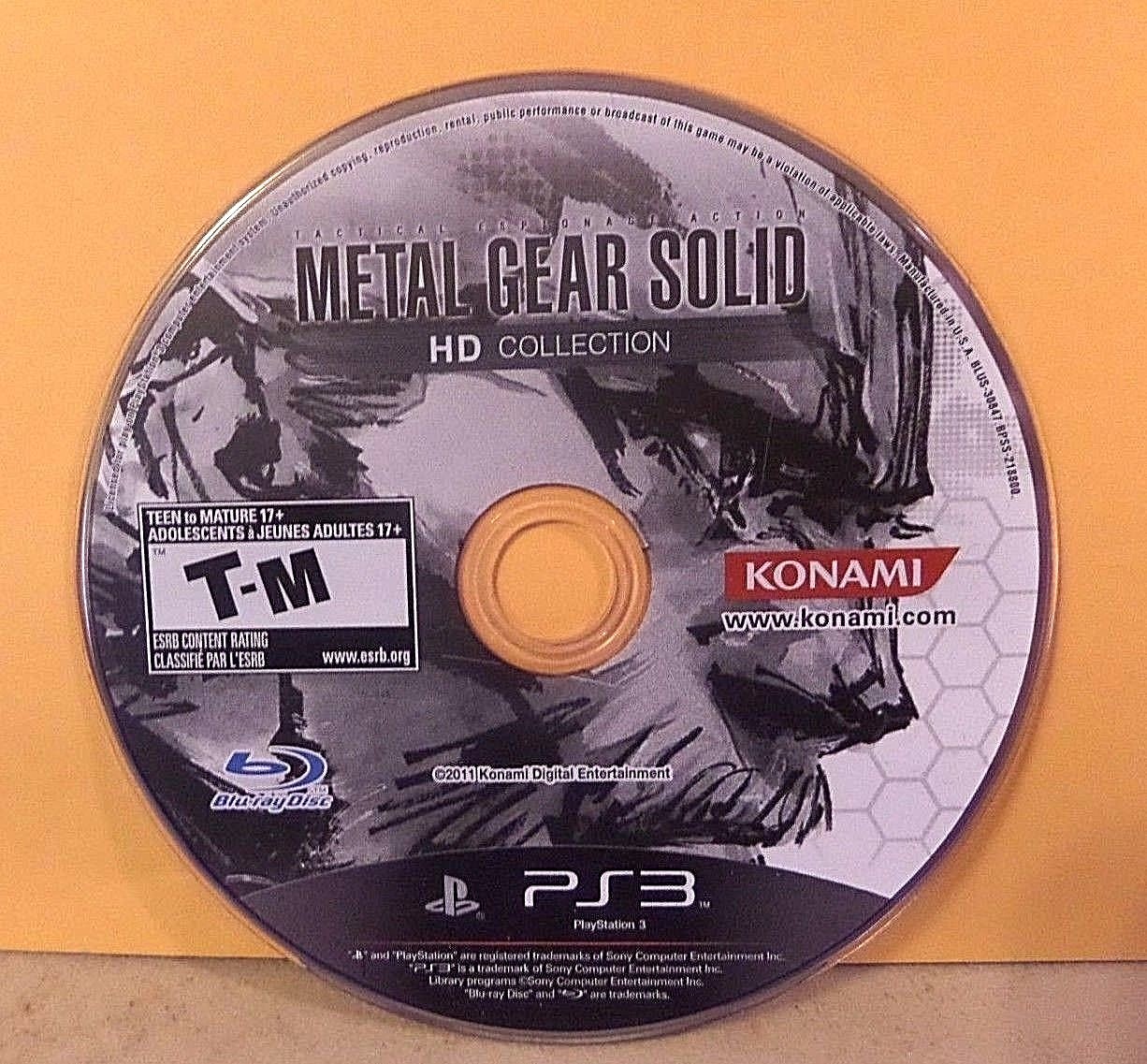 Metal Gear Solid Hd Collection Sony Playstation 3 2011 Ebay Metal Gear Solid Hd Collection Sony Playstation 3 2011 Ebay