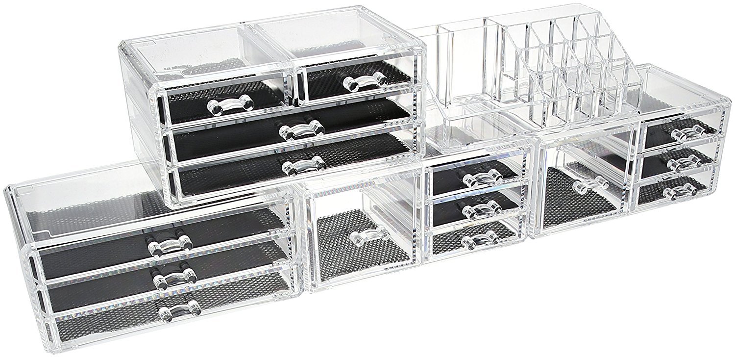 Design Cosmetic Organizer unique cosmetic storage makeup organizer set home bath acrylic picture 1 of 2