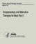 Complementary Alternative Therapies for Back Pain II Evidenc by Human Services U