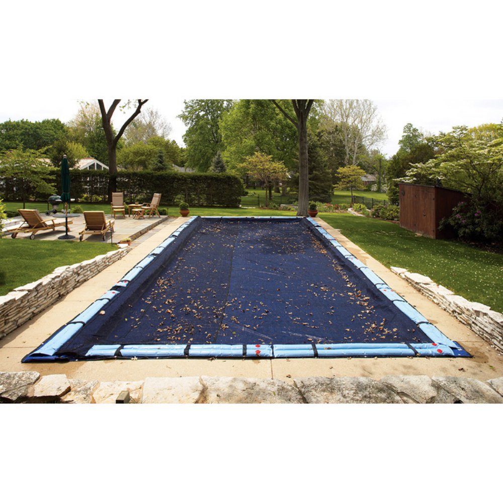 Blue Wave Rectangular Leaf Net In Ground Pool Cover 12 X 20 Ft Picture 1 Of 4