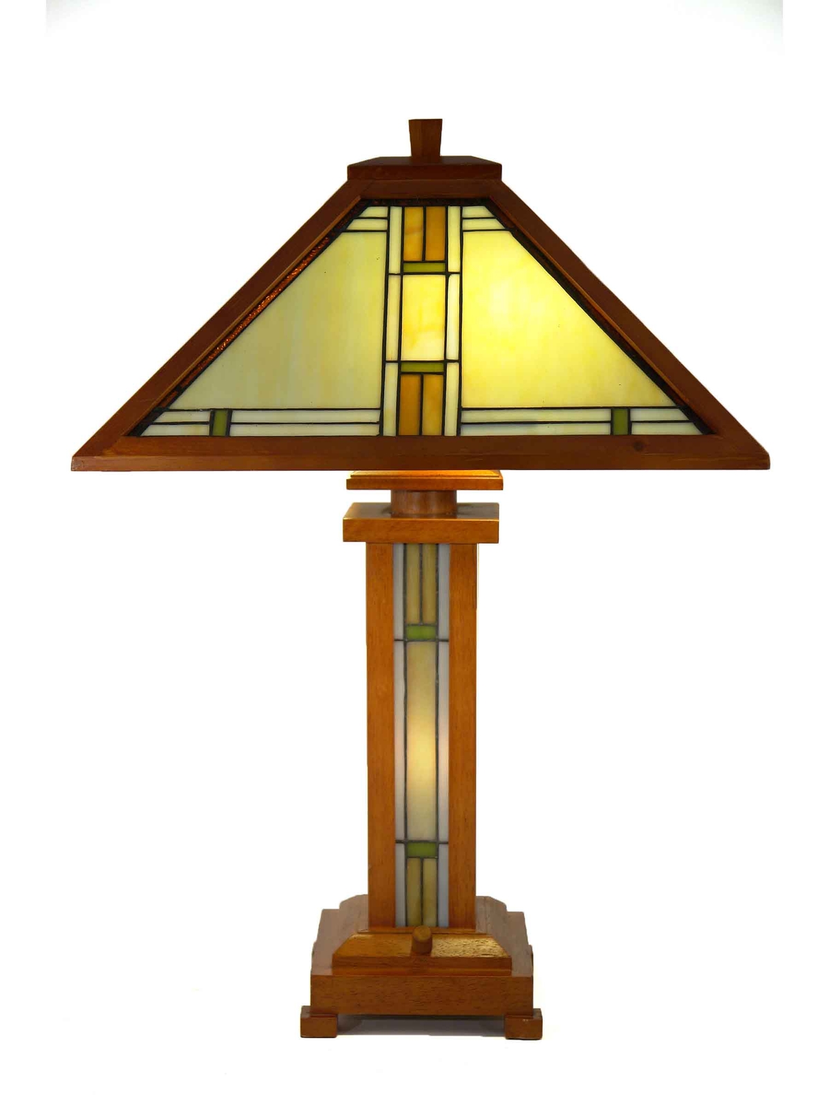 Dale Lambert Mission With Night Light Table Lamp Stt17145 Picture 1 Of