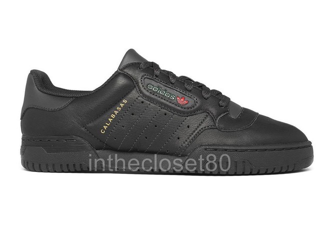 ADIDAS Yeezy Powerphase Calabasas Core Nero UK 10/US 10.5 ADIDAS Yeezy Powerphase Calabasas Core Nero UK 10/US 10.5