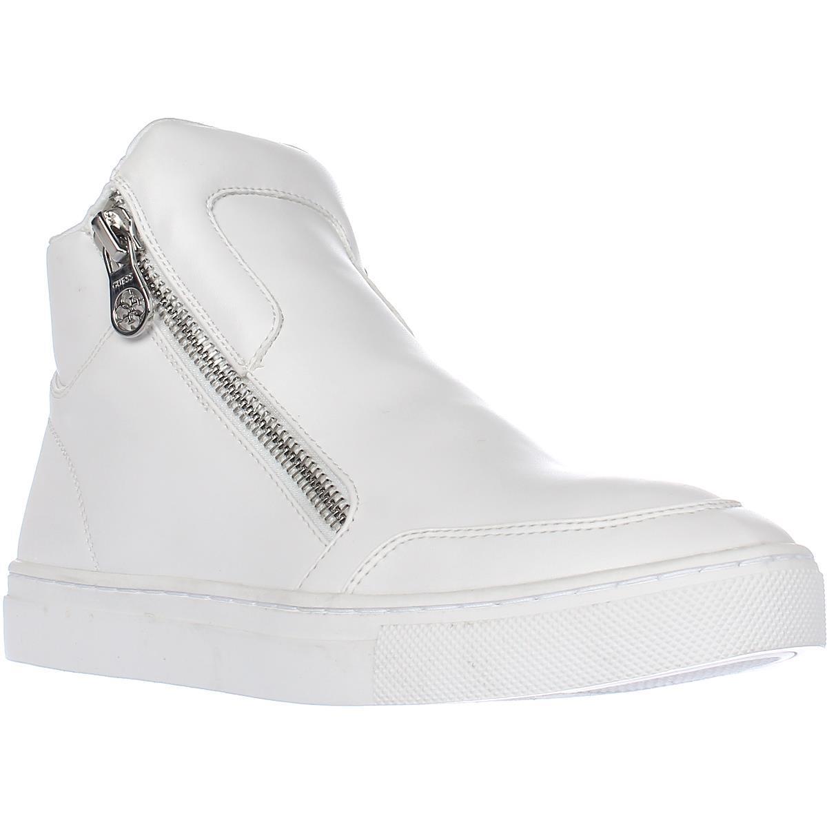 Guess Josian High Top Fashion Sneakers White 10 Us Ebay Picture 1 Of 6
