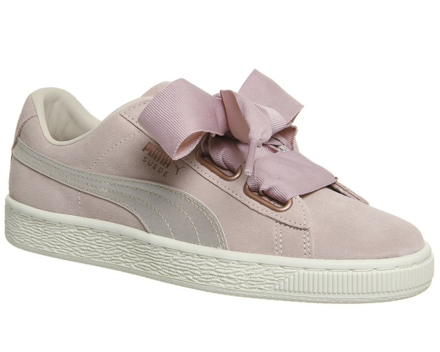 Da Donna Puma Rosa in Pelle Scamosciata Con Lacci Sneaker UK 4 EX DISPLAY Da Donna Puma Rosa in Pelle Scamosciata Con Lacci Sneaker UK 4 EX DISPLAY