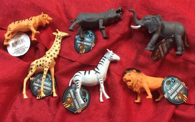 safari plastic animals