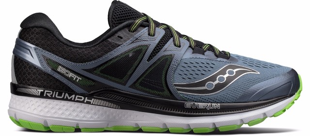 SAUCONY TRIUMPH ISO 3 Scarpe Running Uomo Neutral A3 GREY/BLACK/SLIME 203464 SAUCONY TRIUMPH ISO 3 Scarpe Running Uomo Neutral A3 GREY/BLACK/SLIME 203464