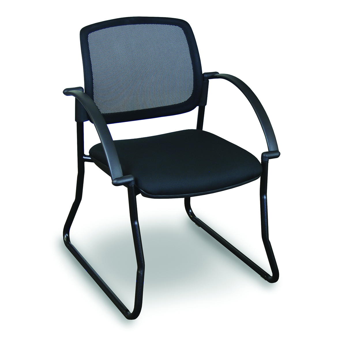 Marvel Office Furniture Fermata Mesh Sled Base Visitor Chair With Picture 1 Of