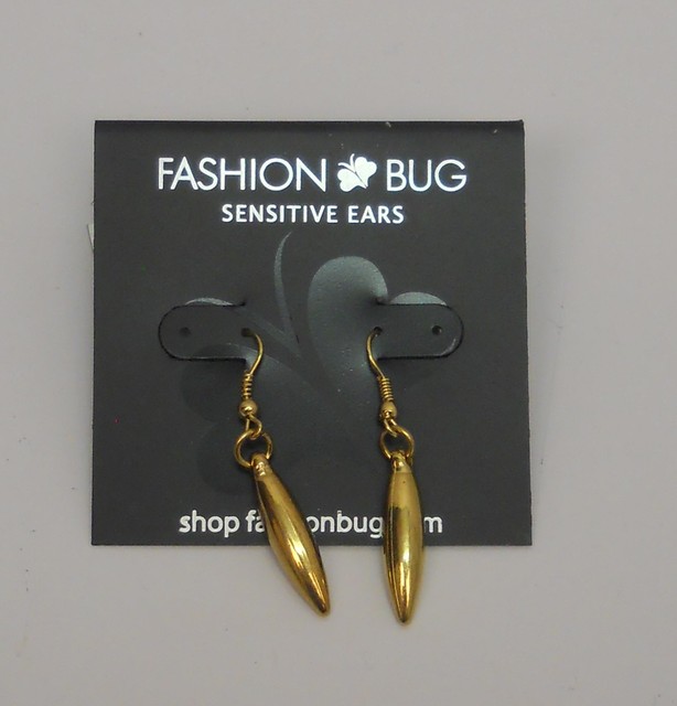 Women Earrings Sensitive Ears Drop Dangle Gold Tones Hook Fasteners Women Earrings Sensitive Ears Drop Dangle Gold Tones Hook Fasteners Fashion Bug