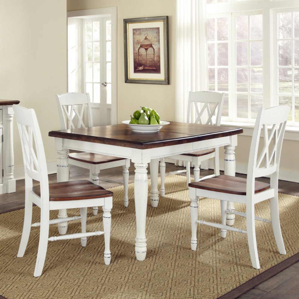 Home Styles Monarch Rectangular Dining Table And 4 Double X Back Picture 1 Of 5