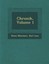 NEW Chronik, Volume 1 by Karl Lanz BOOK (Paperback / softback) Free P&H