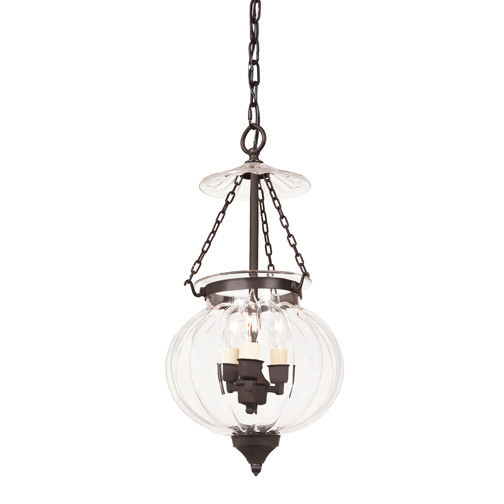 Jvi Designs Melon 3 Light Jar Foyer Pendant Ebay Picture 1 Of