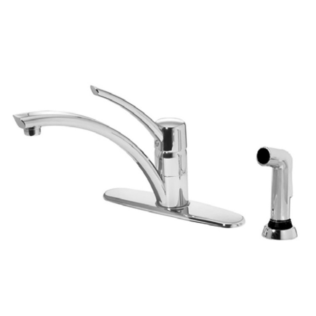 Pfister J34 4lfc Parisa Kitchen Faucet W Spray Polished Chrome Finish