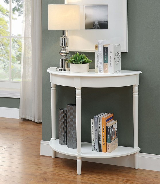 Convenience Concepts French Country Entryway Table White Convenience Concepts French Country Entryway Table White