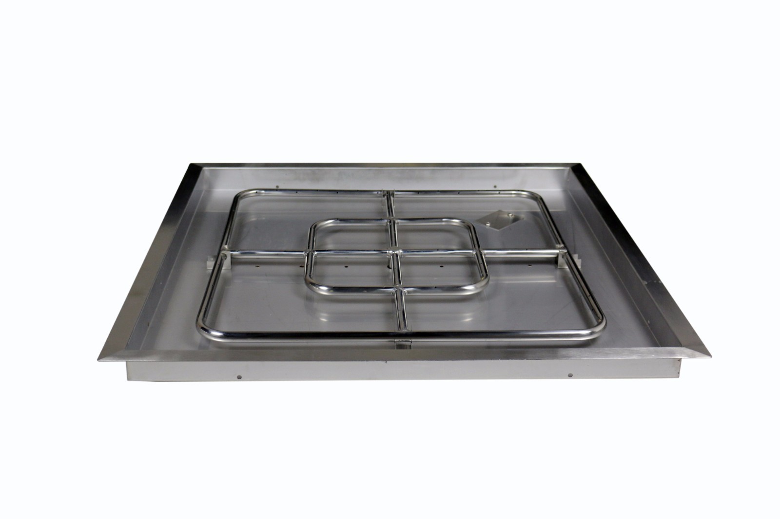 30 Square Drop In Gas Fire Pit Burner Ring And Pan Assembly By Picture 2 Of