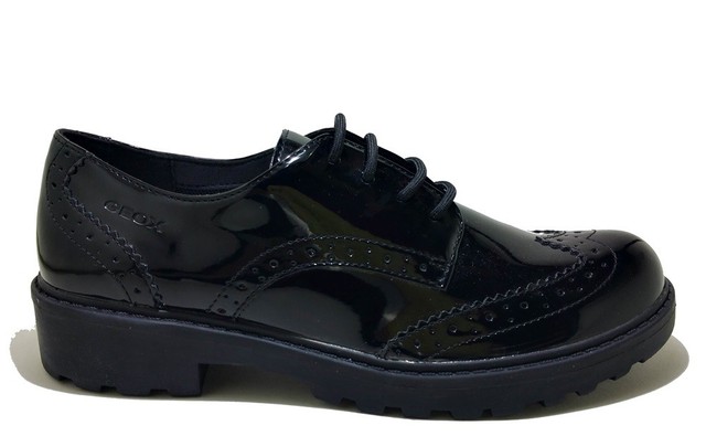 SCARPE INGLESE CASUAL DONNA GEOX ORIGINAL CASEY J6420N JUNIOR PELLE A/I 2017/18 SCARPE INGLESE CASUAL DONNA GEOX ORIGINAL CASEY J6420N JUNIOR PELLE A/I 2017/18