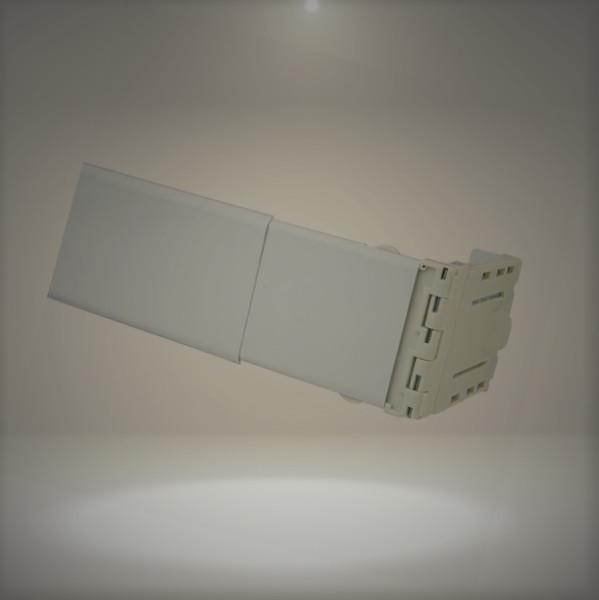 Dauphine Pocket Rod Blinds Wide White 2 1 Inch Curtain Rods Picture 1 Of
