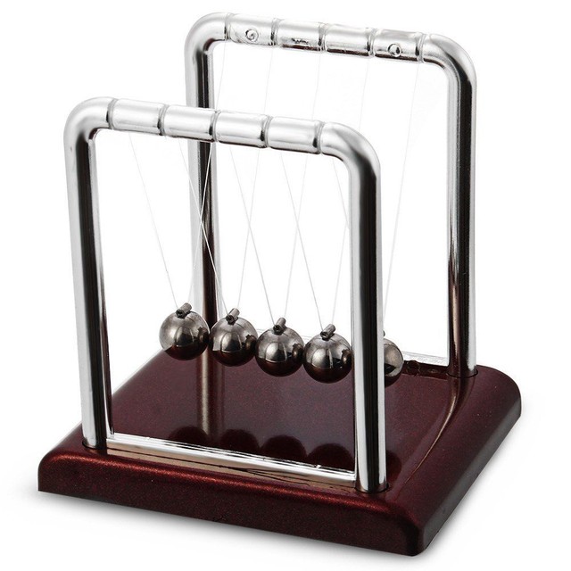 Newtons Cradle Fun Steel Balance Physics Science Pendulum Newtons Cradle Fun Steel Balance Physics Science Pendulum Desk Toy Gift