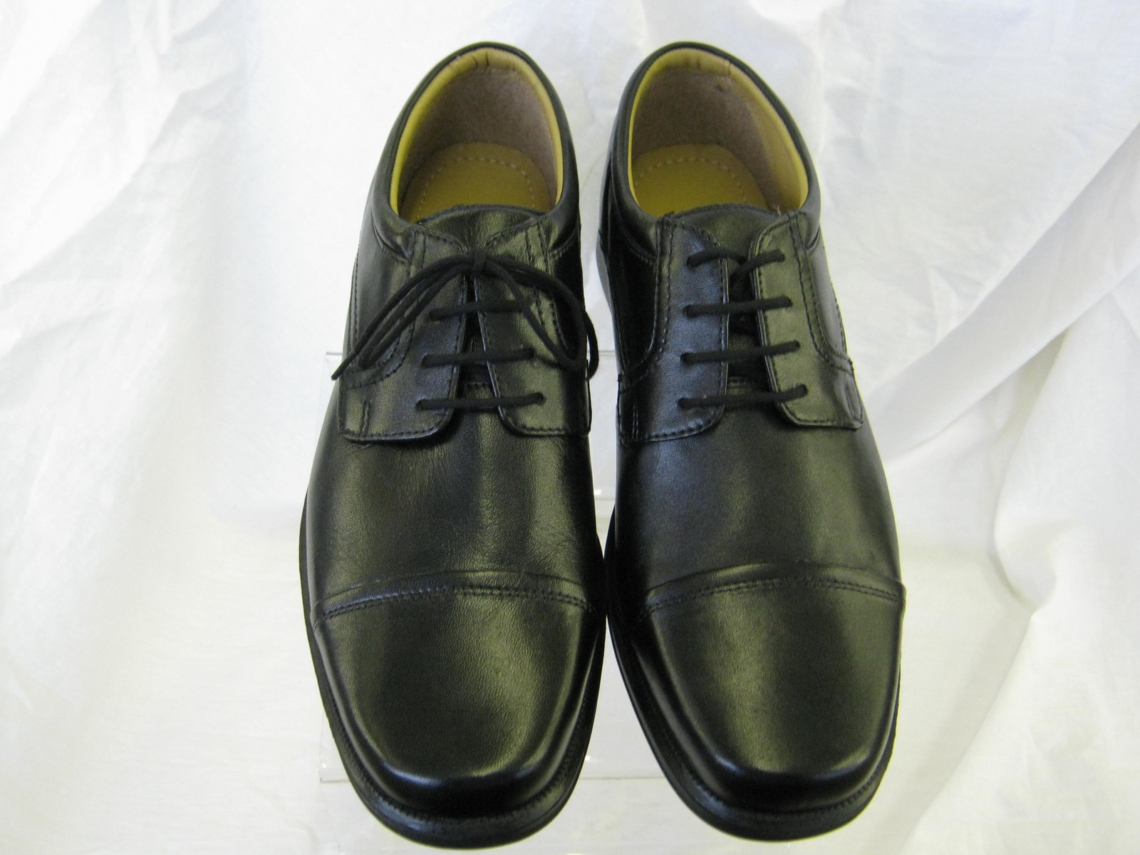MEN'S SALE CLARK'S " HOOK CAP " BLACK OXFORD STYLE LACE UPS MEN'S SALE CLARK'S " HOOK CAP " BLACK OXFORD STYLE LACE UPS