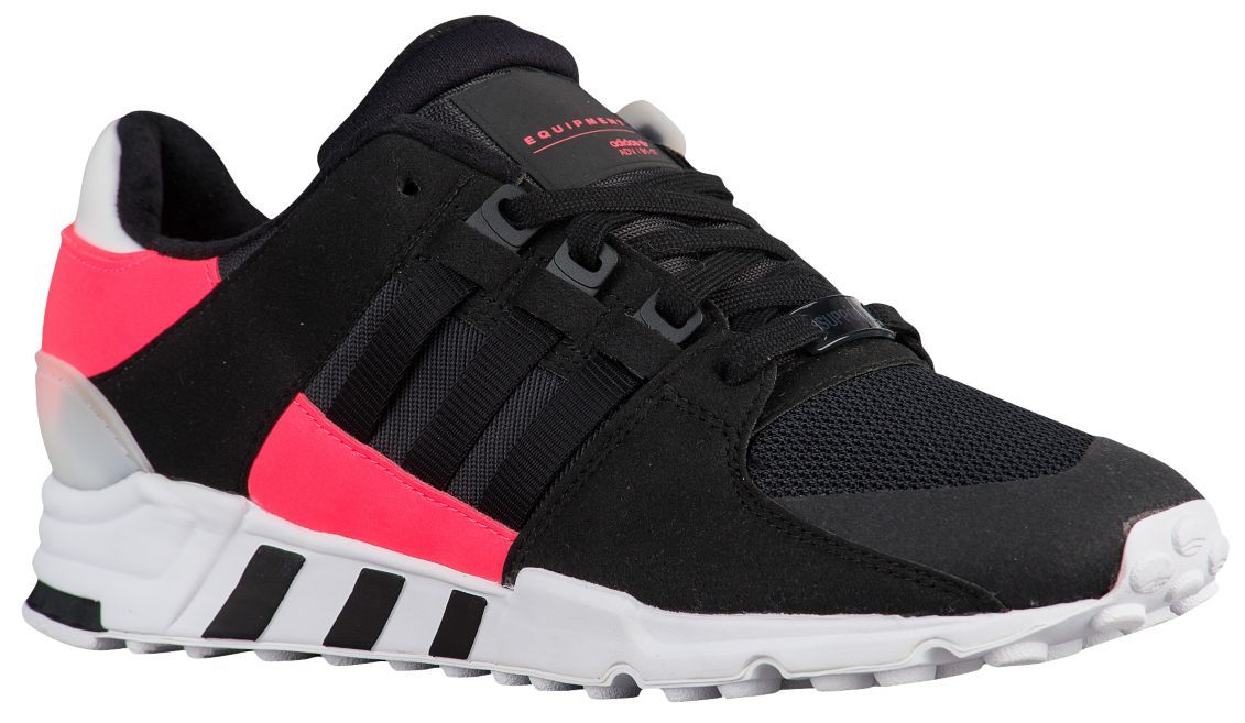 uomini eqt sostegno delle scarpe adidas originali bb1319 nero / turbo nera uomini eqt sostegno delle scarpe adidas originali bb1319 nero / turbo nera