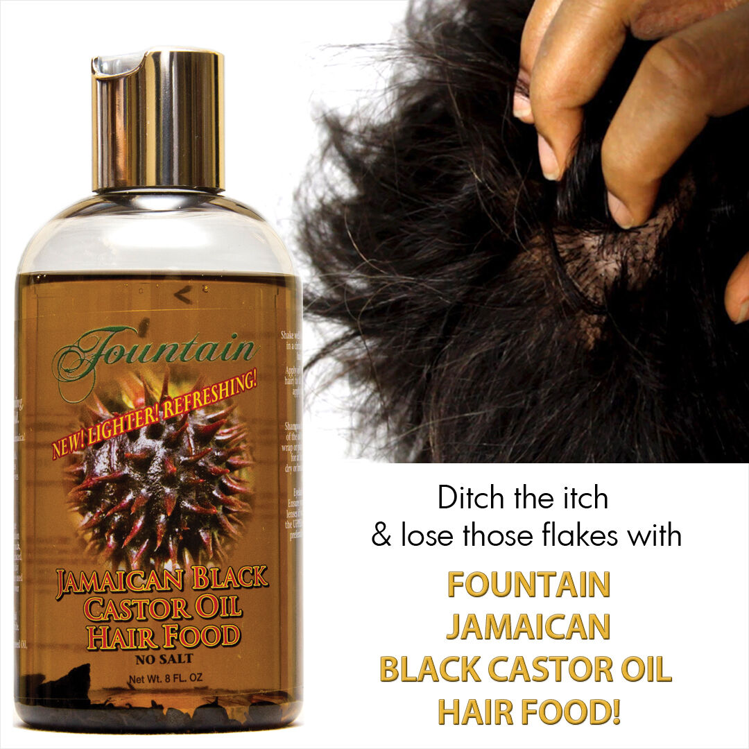 Fountain Jamaican Black Castor Oil Hair Food 8oz EBay