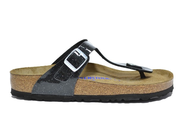 Birkenstock Gizeh Sandali con Cinturino alla Caviglia Donna Nero e5Z Birkenstock Gizeh Sandali con Cinturino alla Caviglia Donna Nero e5Z