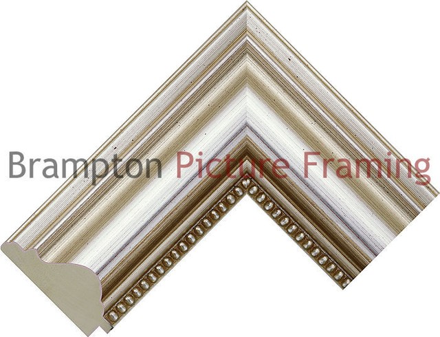 3m Pack Of 92mm Wide Leaf Meranti Silver Picture Frame Moulding 3m Pack Of 92mm Wide Leaf Meranti Silver Picture Frame Moulding