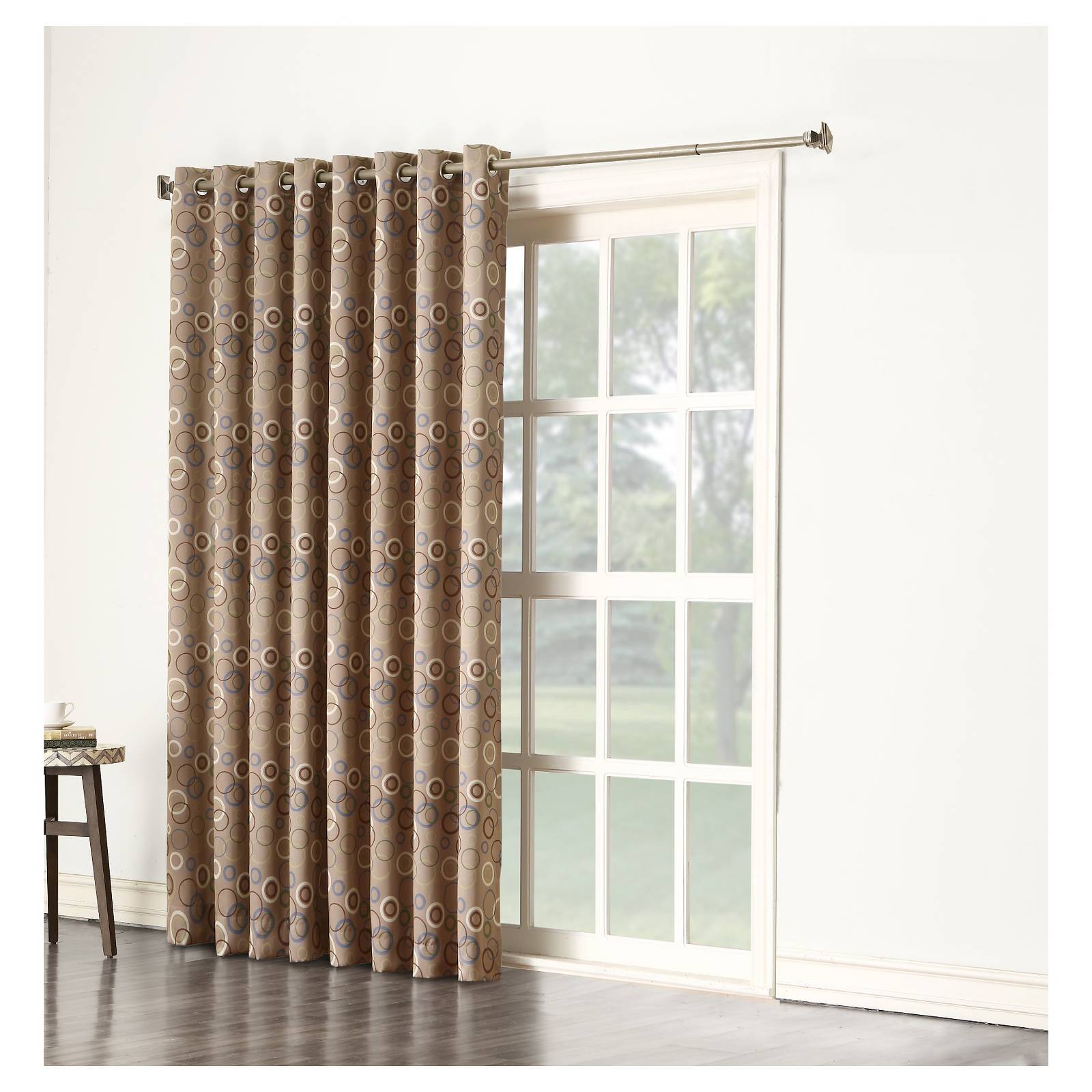 Sun Zero Celestia Extra Wide Blackout Patio Curtain Panel 100 By 84 Picture 1 Of