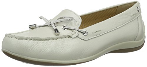 Geox D Yuki A Mocassini Donna Bianco Off White/White 41 e8E Geox D Yuki A Mocassini Donna Bianco Off White/White 41 e8E