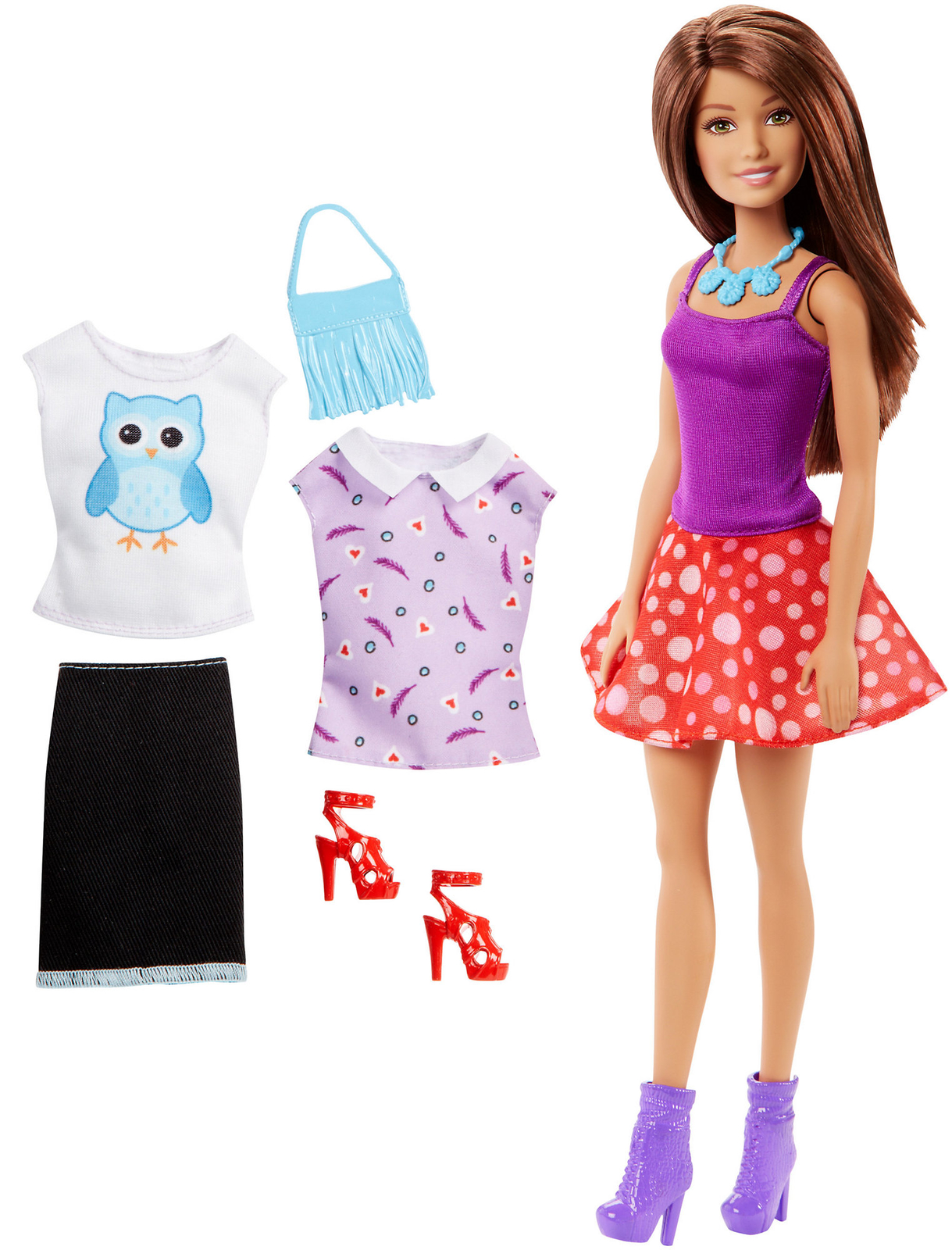 Uncategorized Barbie Skirt mattel dmn99 barbie teresa doll and fashions skirt set ebay picture 1 of 3